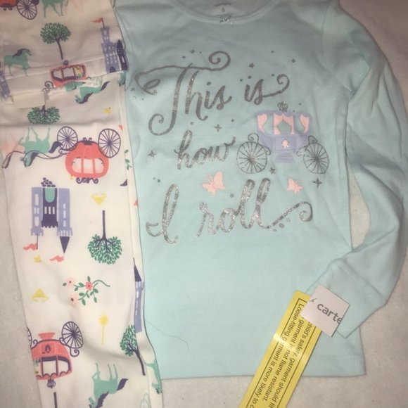 NWt carters cinderella pajamas 6 princess birthday - Picture 5 of 7